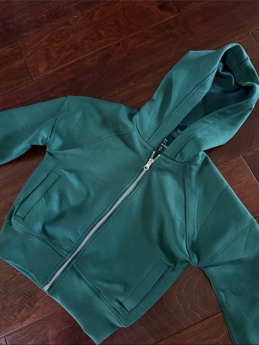 Abercrombie kids YPB Green Zip-Up Hoodie